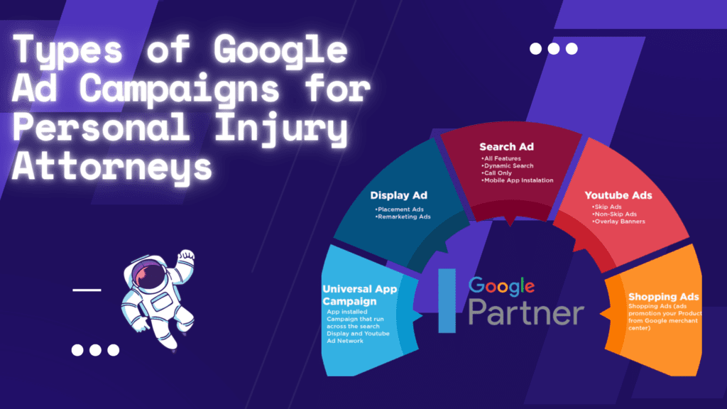 Types of Google Ad Campaigns for Personal Injury Attorneys