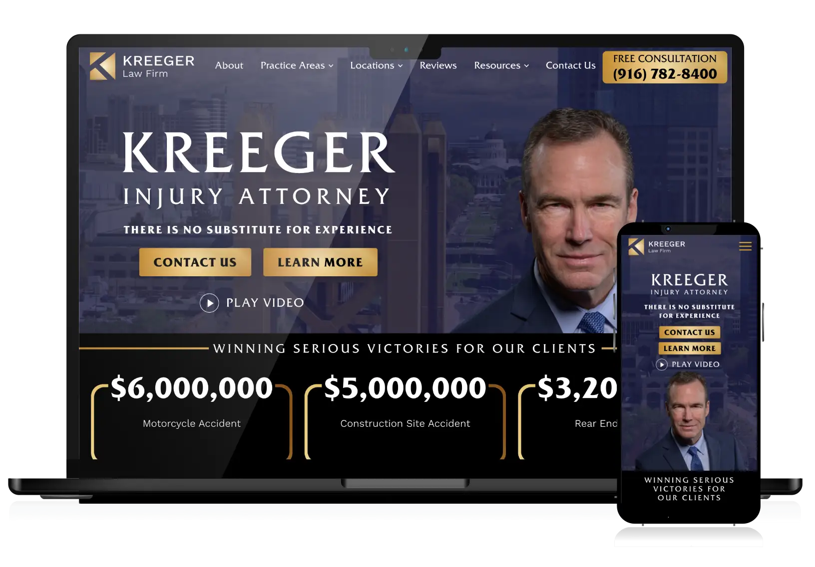 Kreeger Law website