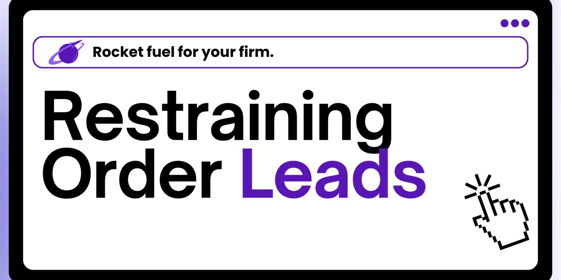 Restraining Order Leads for Family Law Lawyers Img