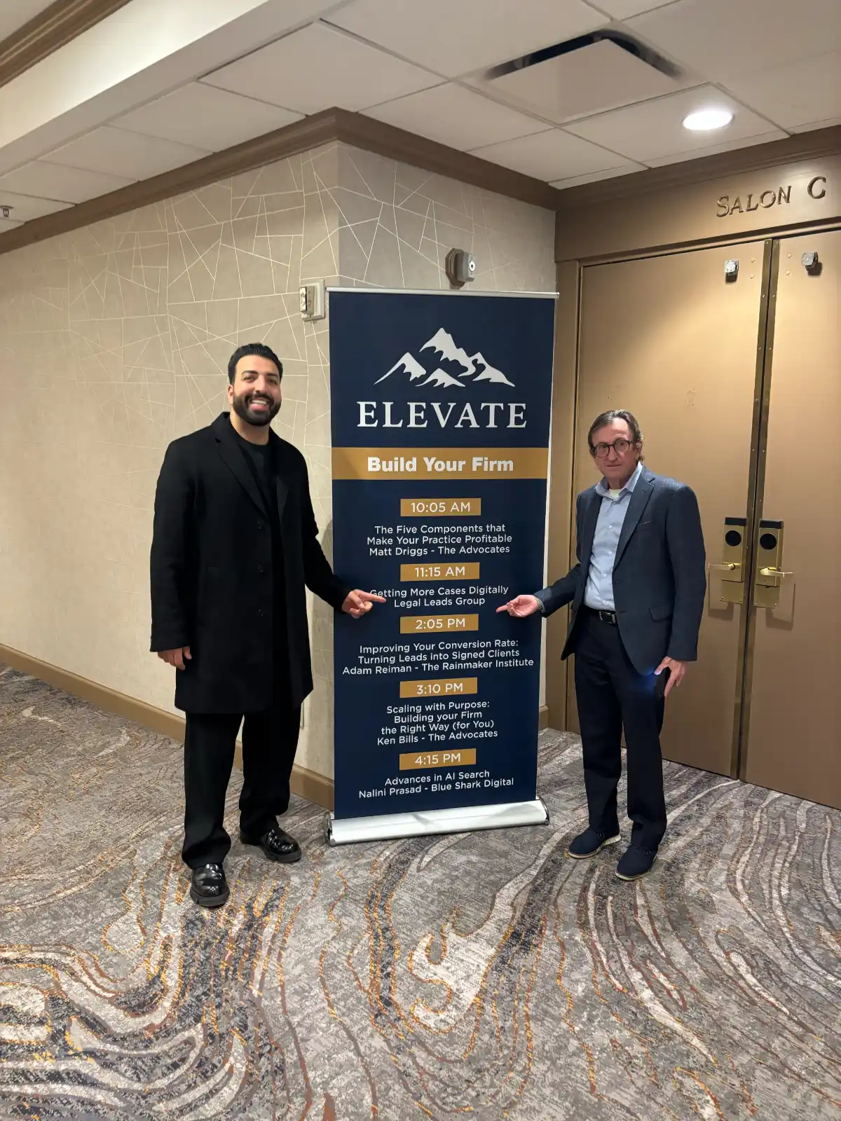 celebrating in the office