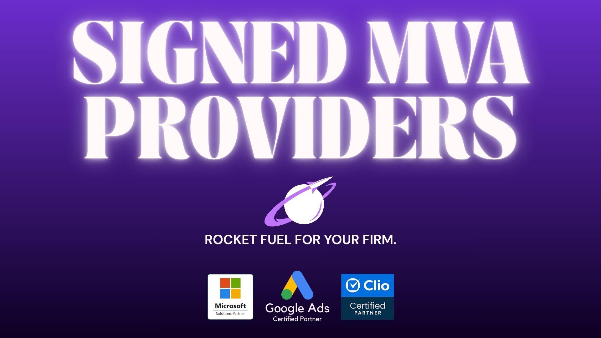 Signed MVA Providers for Personal Injury Law Firms