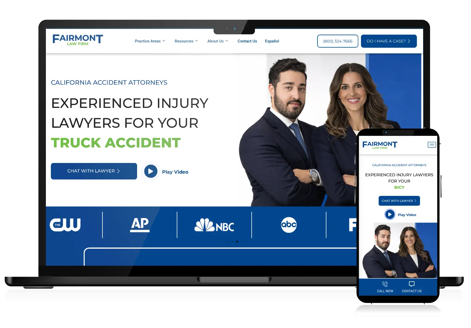 Fairmont Law website