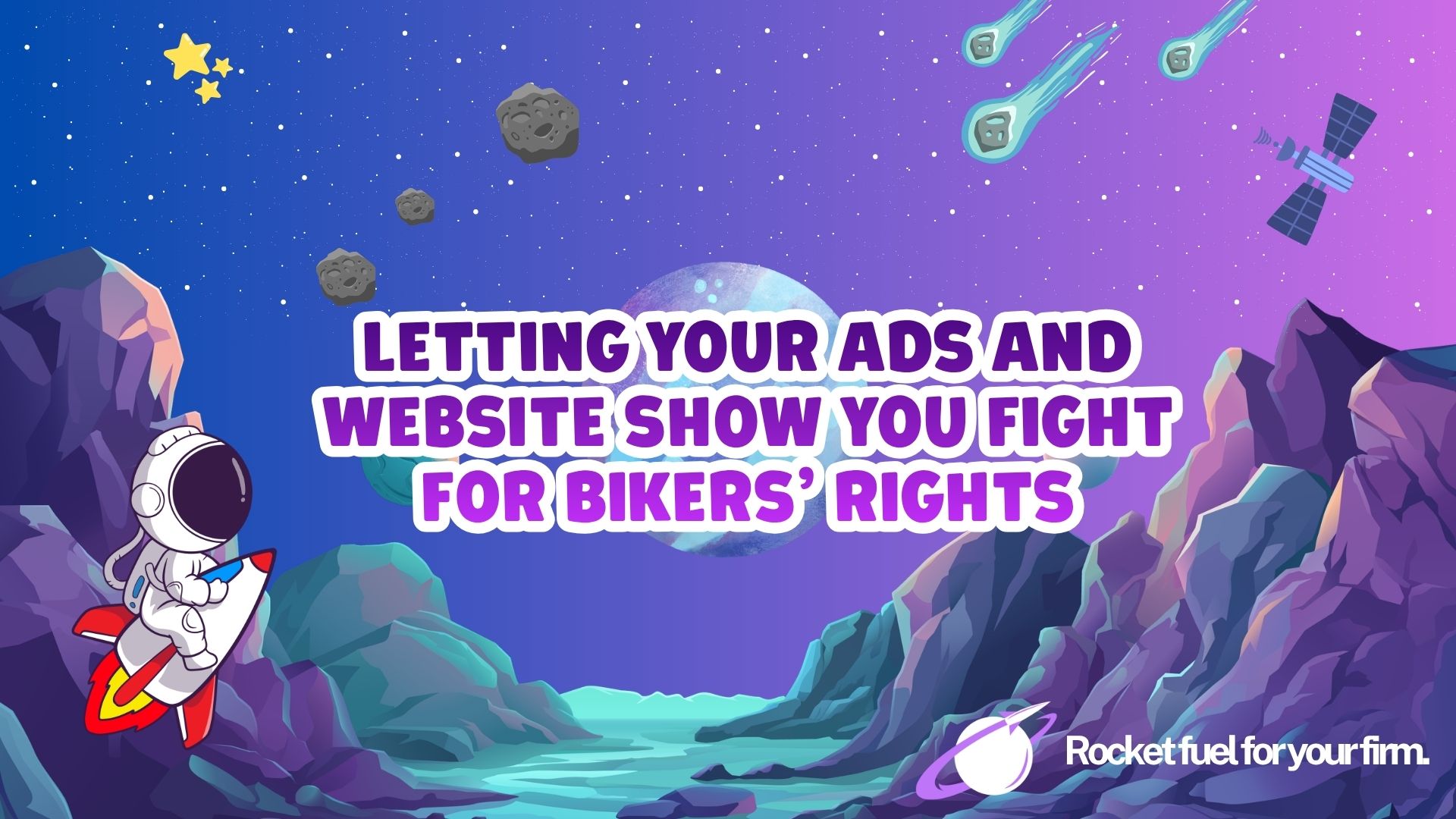 Letting Your Ads and Website Show You FIGHT For Bikers’ Rights at LLG