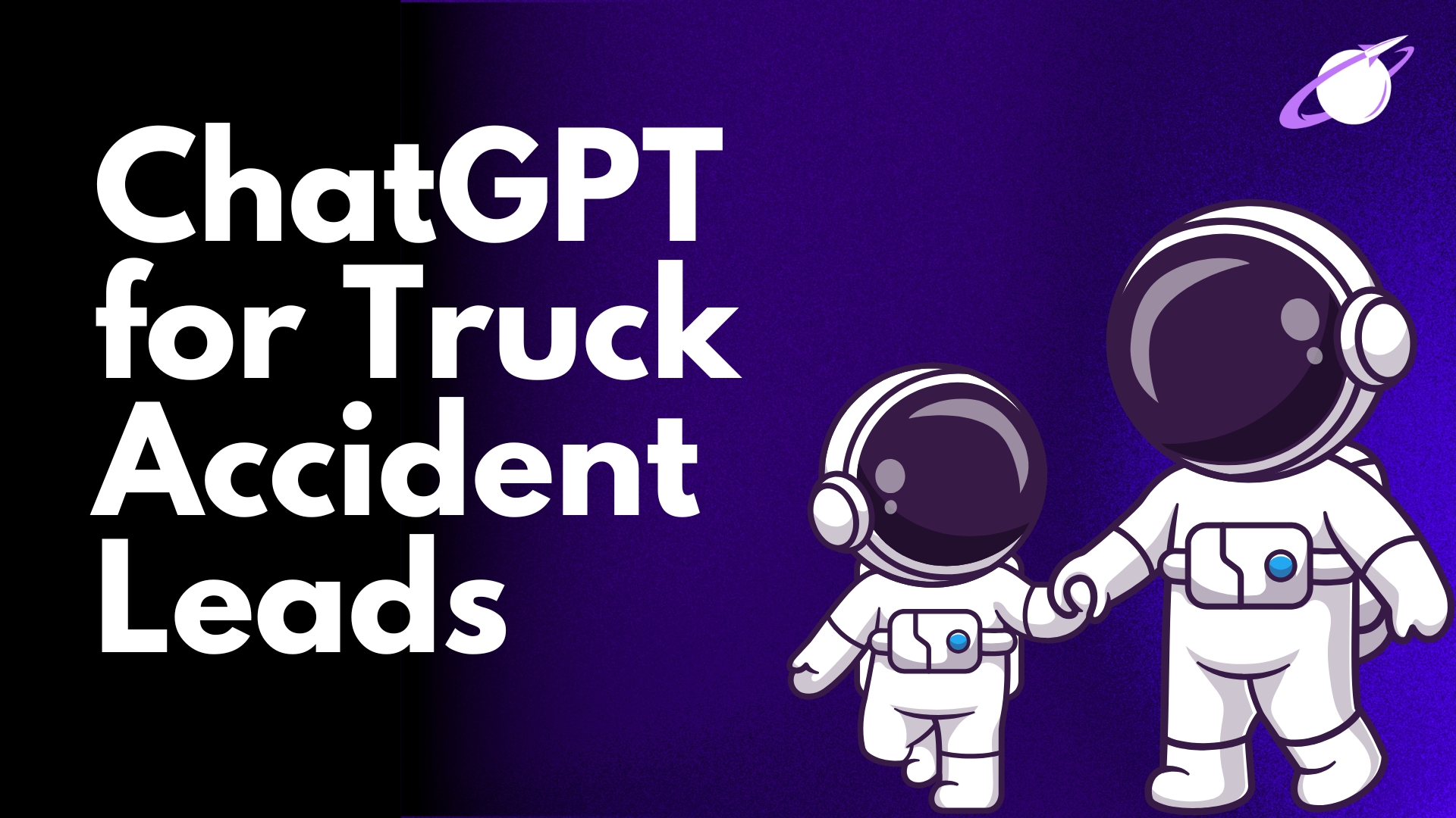 ChatGPT Marketing for Commercial Truck Accident Injury Leads