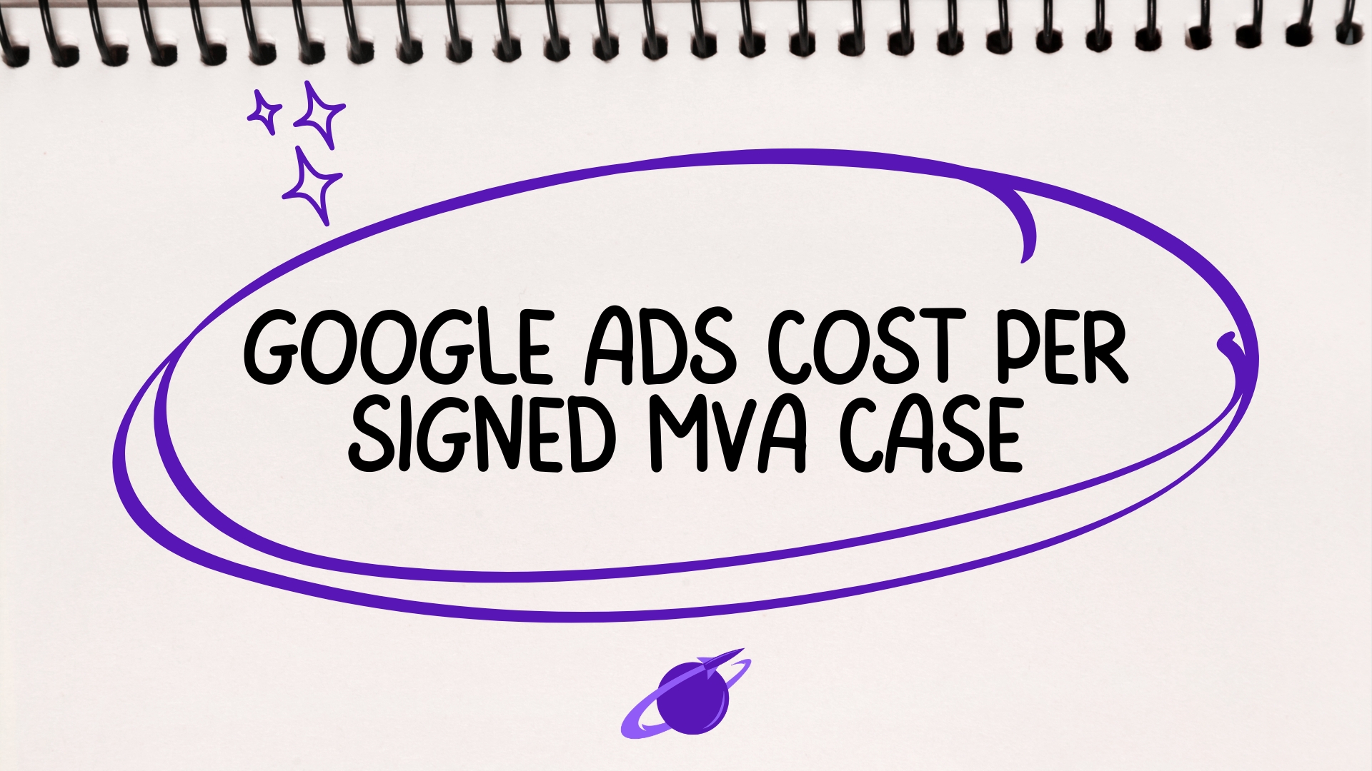 What a Signed MVA Case Actually Costs From a Google Ads Campaign