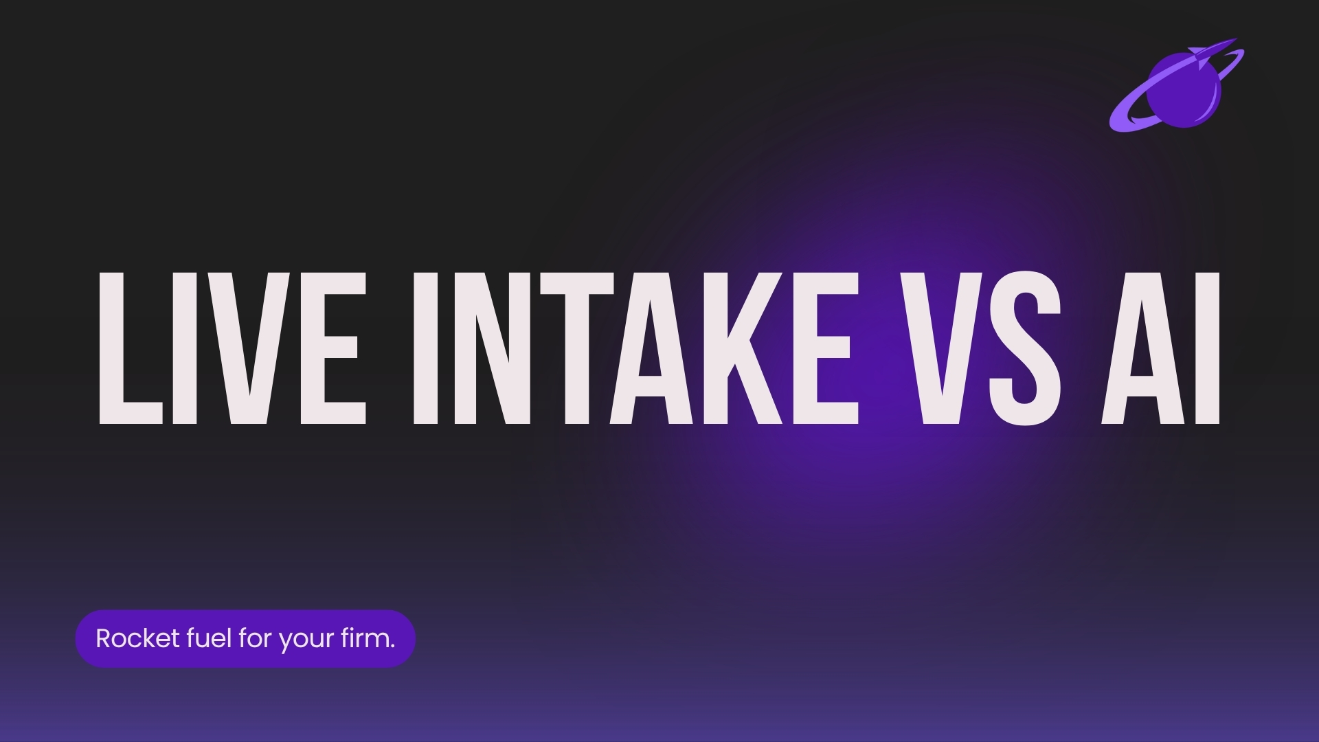 Why Live Intakes Outperform AI or Automated Intakes