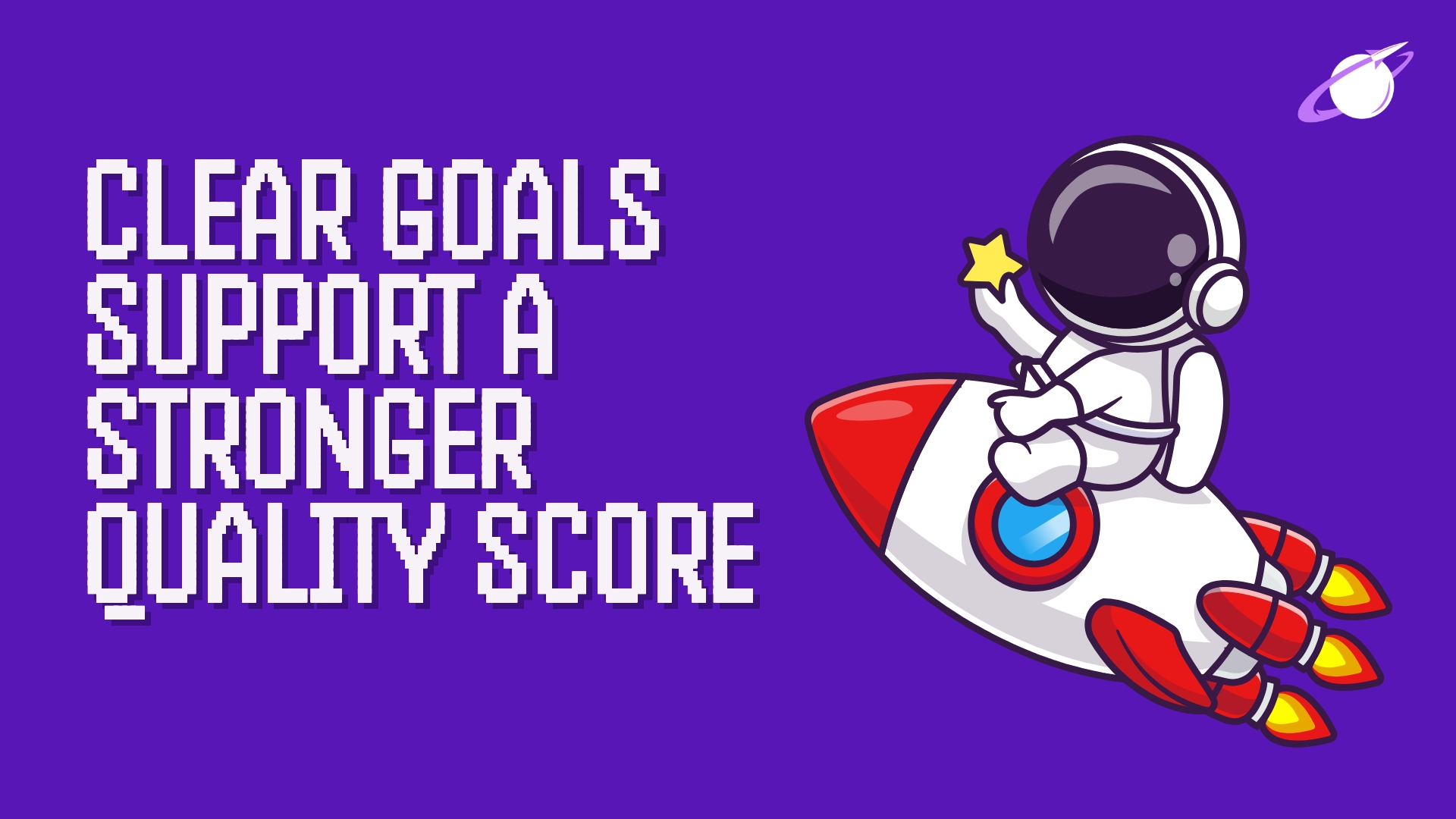 Using Goals to Increase Google Quality Score